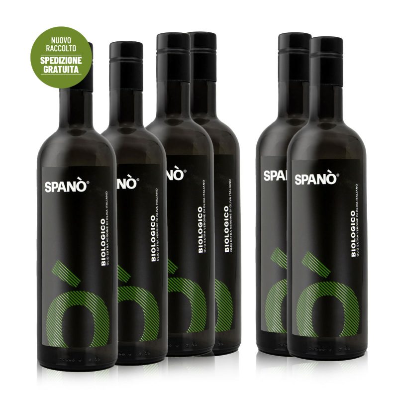 Olio Spanò | Olio Extra Vergine Biologico Artigianale 100% Italiano
