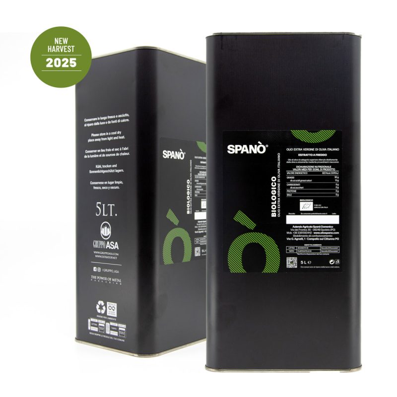 Olio Spanò | Olio Extra Vergine Biologico Artigianale 100% Italiano